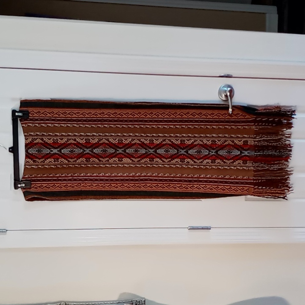 Handmade Andean Textile Table Runner-Alter Cloth-Scarf Alpaca Blend